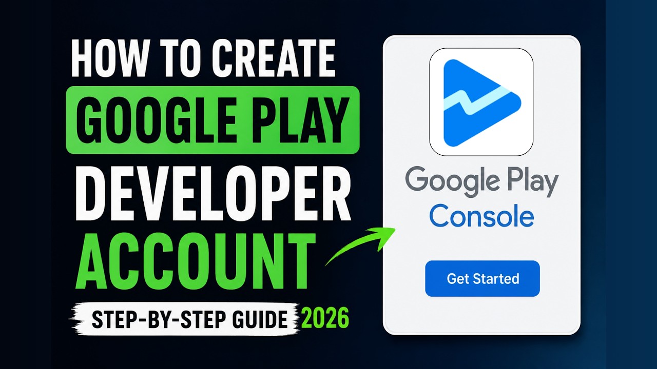 How to Open a Google Play Console Account & Publish Android Apps (2026 Guide)