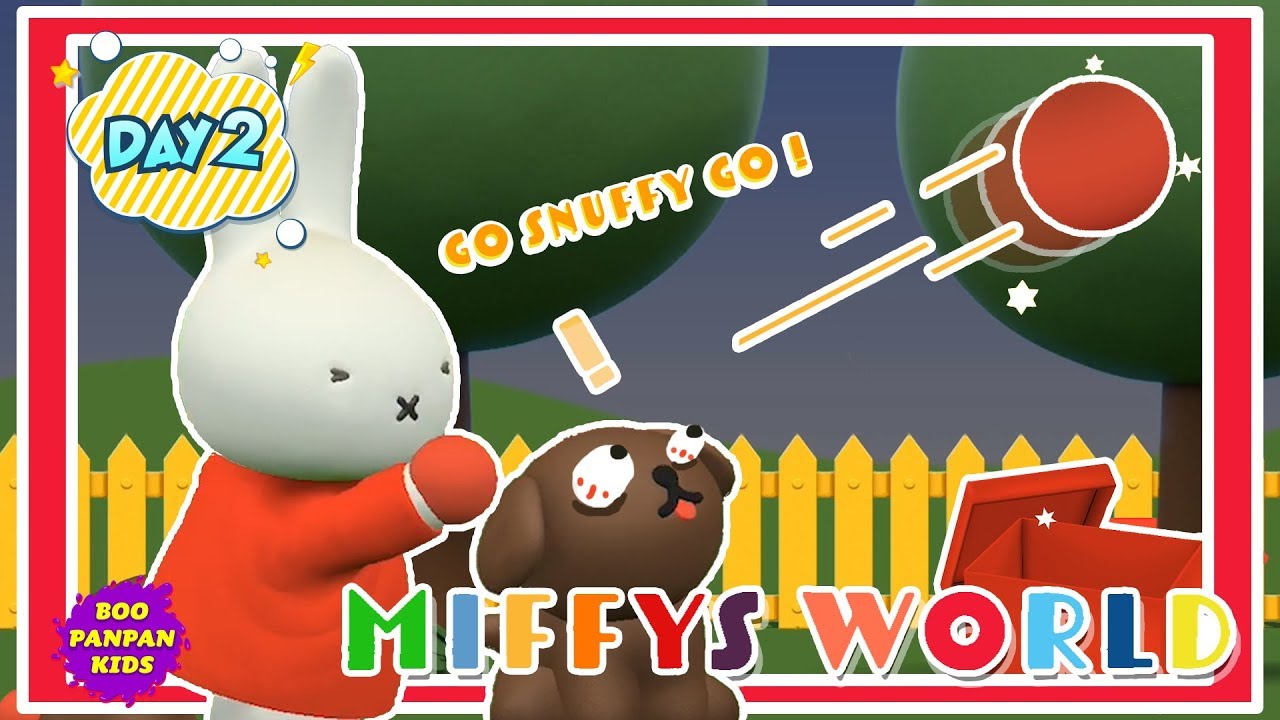 Miffy's Dairy Day2 Play with Snuffy(New Toy!) |Boopanpan Kids