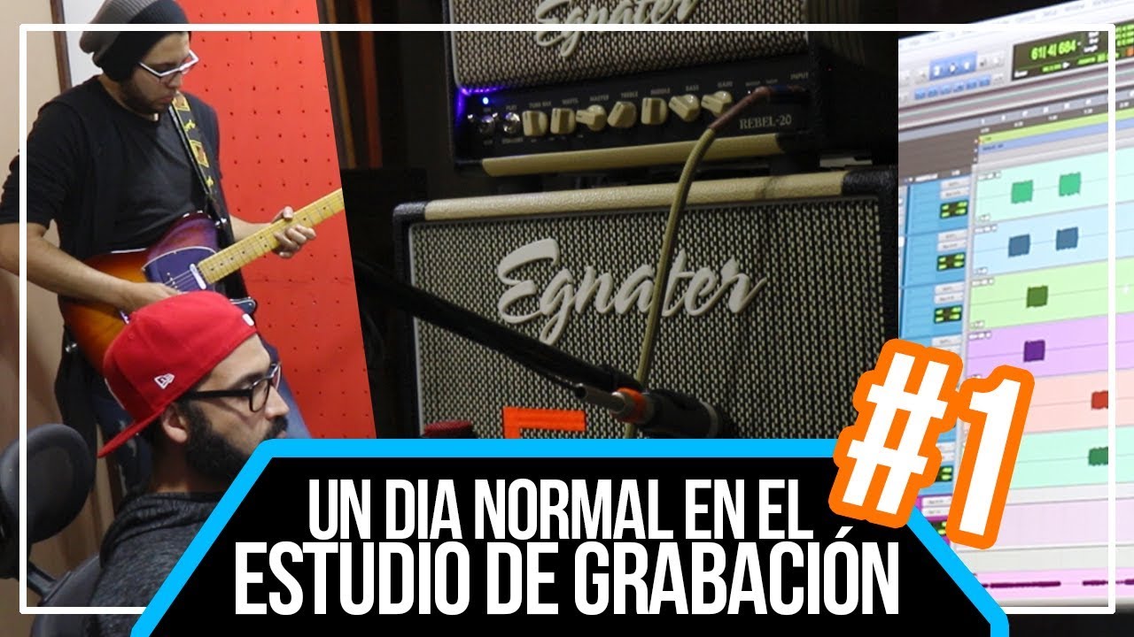 Un dia normal en el Estudio de Grabación #1 - INSTITUTO CANZION COLOMBIA ESTUDIO ► Sebastian Mora
