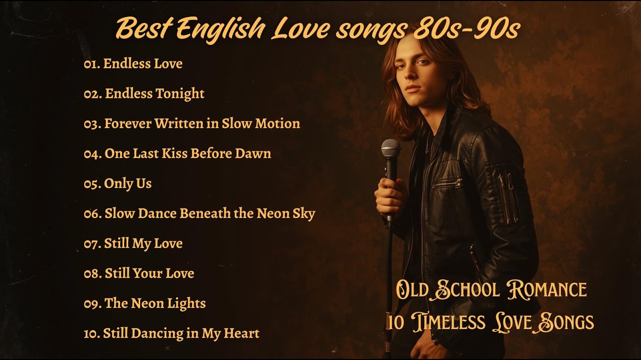 80s–90s Rock Ballad Love Songs 🎶 | Endless Love, Neon Nights & Power Romance