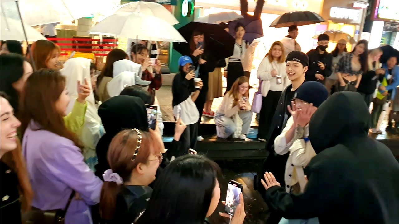 [STREET ARTIST] ONE OF. INTERACTIVE SINCHON BUSKING. 240420.