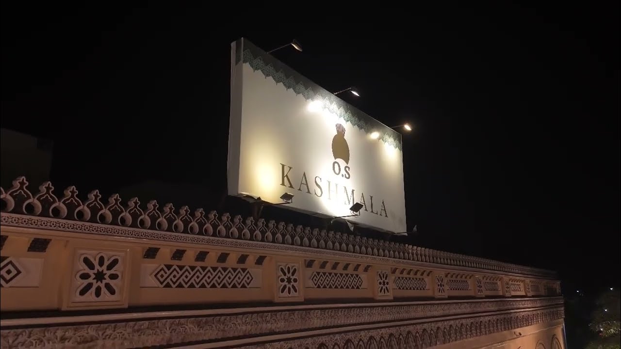 Muslim Wedding Decor Highlight at O.S Kashmala by ​| Shaik Taher |