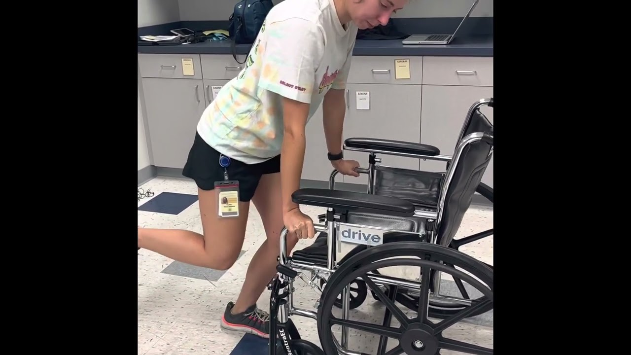 Patient Management M6 Fall Recovery, Amputee 3 days post op