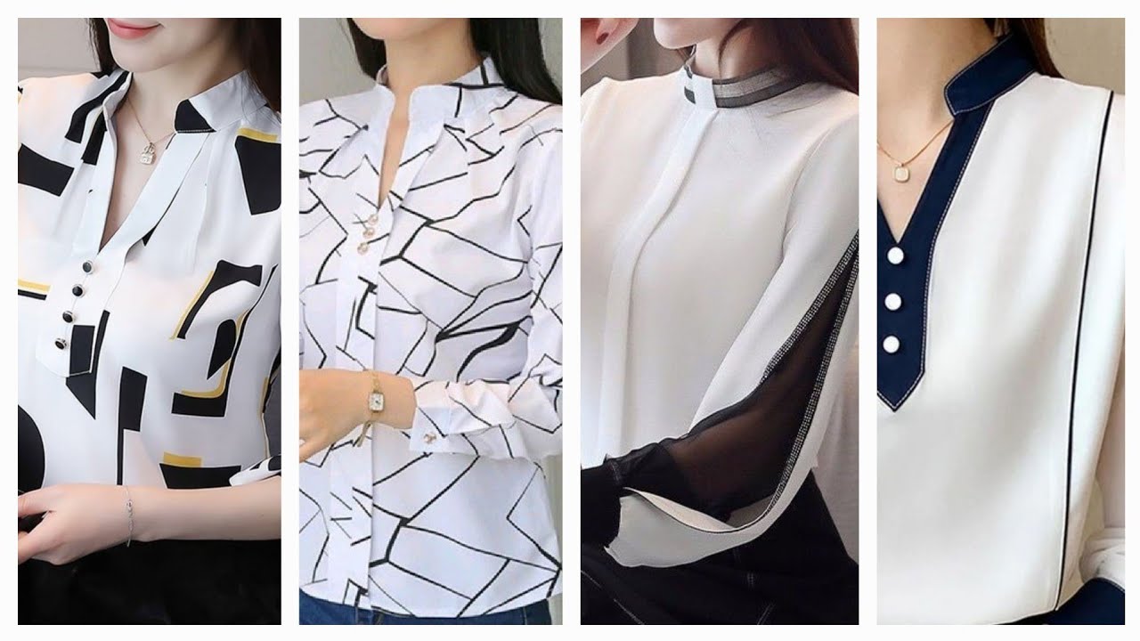 Office wear half quarter length sleeve blouse design ideas 2024 |Gorgeous quarter sleeve blouse 2024