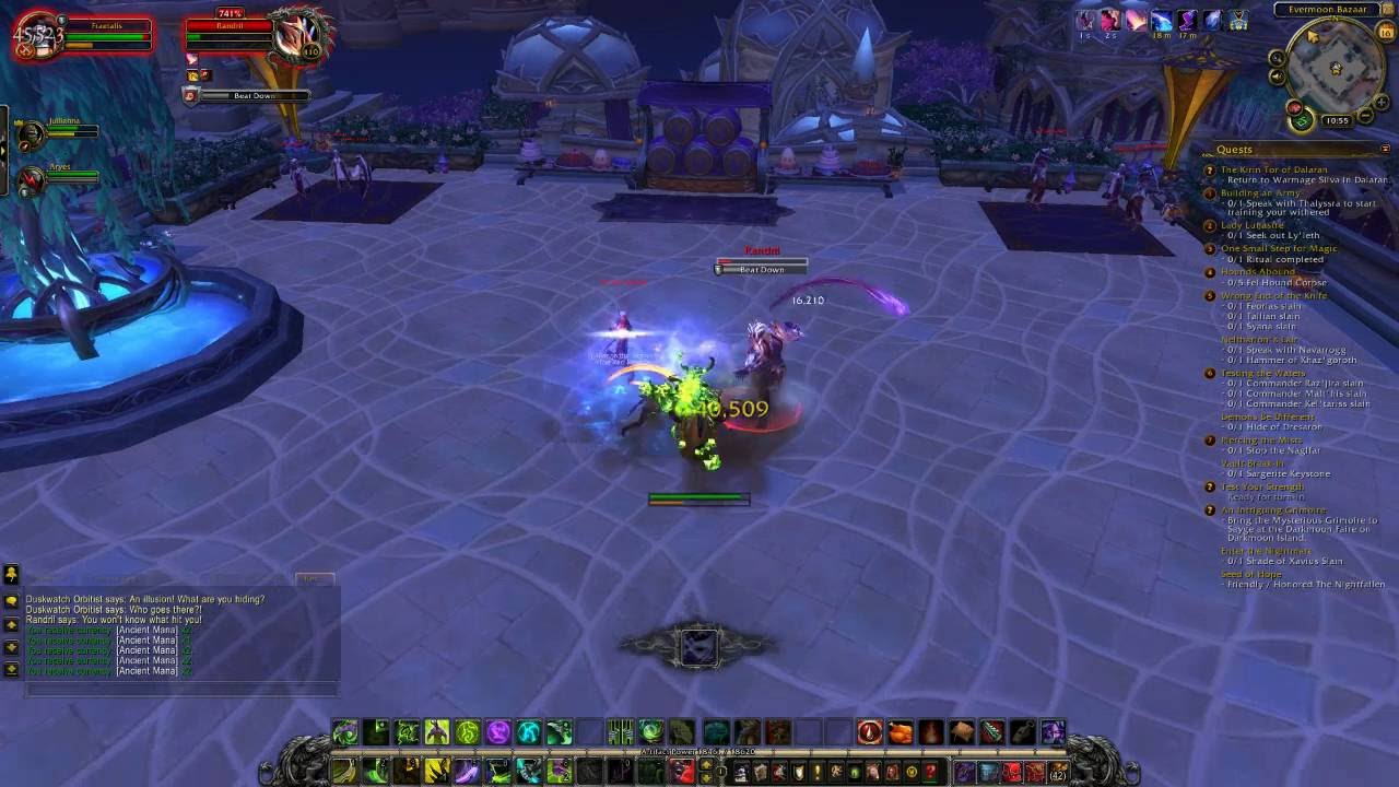 World of Warcraft Randril Suramar Legion Rare Spawn Location