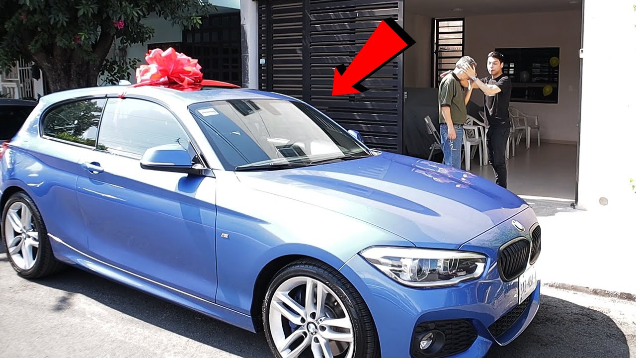 ¡LE REGALO mi CARRO a MI PAPÁ por SORPRESA por el DÍA DEL PADRE! *sentimental*
