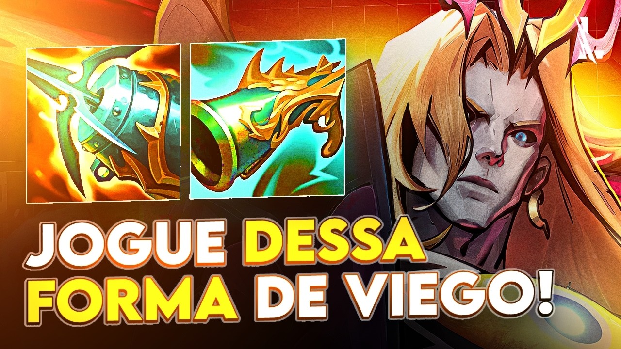 ESSA É A NOVA FORMA DE JOGAR COM O VIEGO?! | LoL Wild Rift