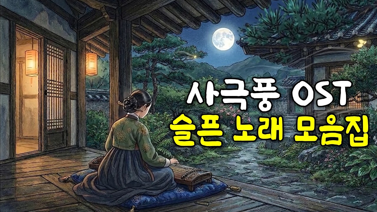 [슬픈 노래 모음]  ☕ 사극풍 OST | 헤어진 연인이나 그리운 추억이 떠오를 때 듣기좋은 플레이리스트