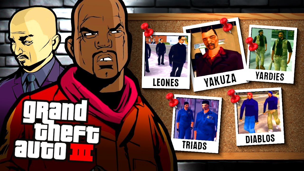 All gang relations in GTA 3 | All beefs and alliances explained
