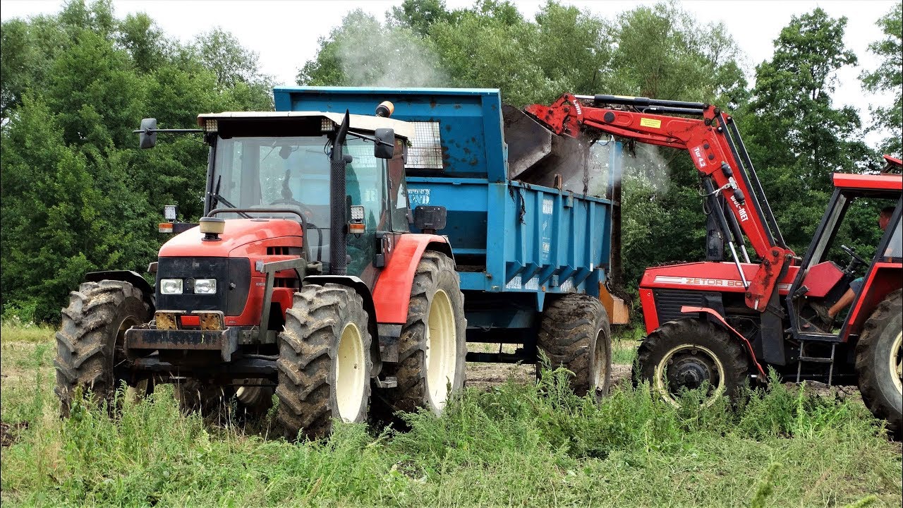 ☆Rozrzucanie I Orka Kompostu 2019☆ Same|Zetor|Rolland|Overum