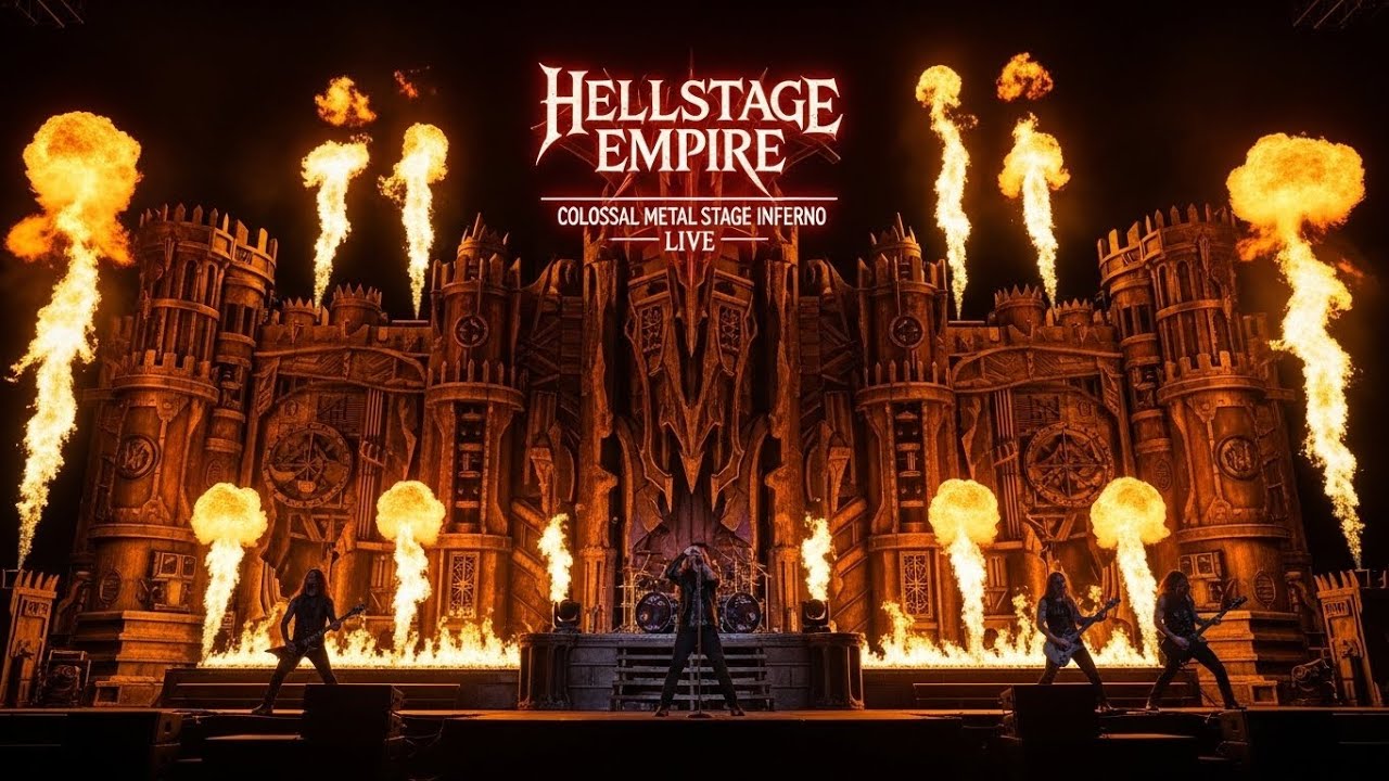 Best Hellstage Empire 🔥 Colossal Metal Stage Inferno | Hellstage Empire Live