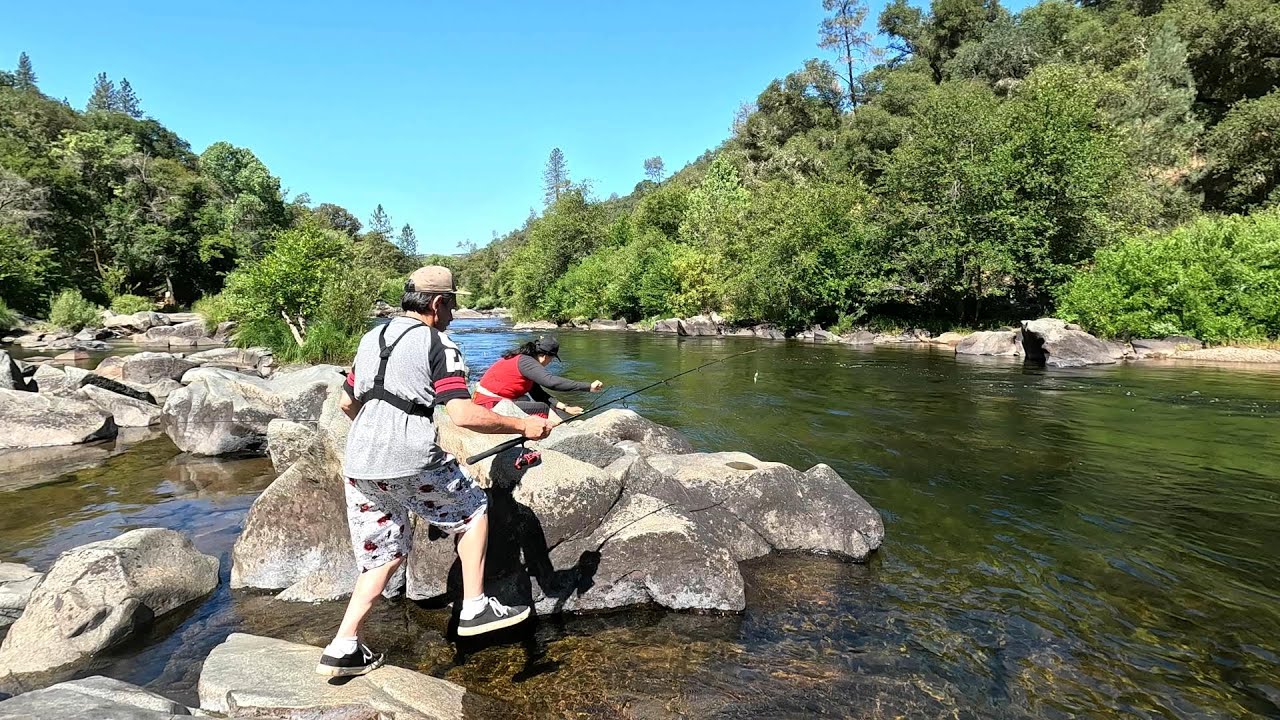 Trout are Here! Sweet Mokelumne River Fishing!