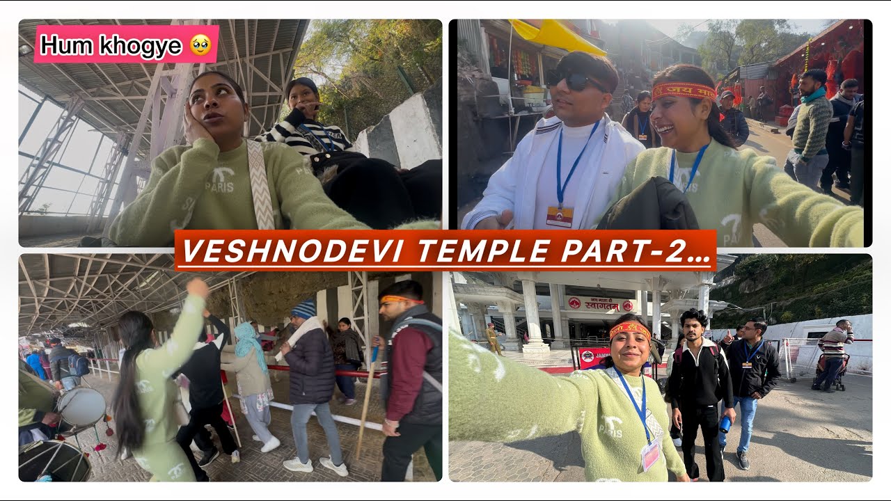 PART-2 VESHNODEVI TEMPLE ⛰️🙏🏻❤️😌 #youtube #vlog #fyp #viral #explorepage #youtubevlogger
