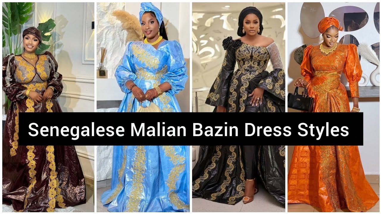 These Senegalese & Malian Embroidered Dresses Are Breathtaking
