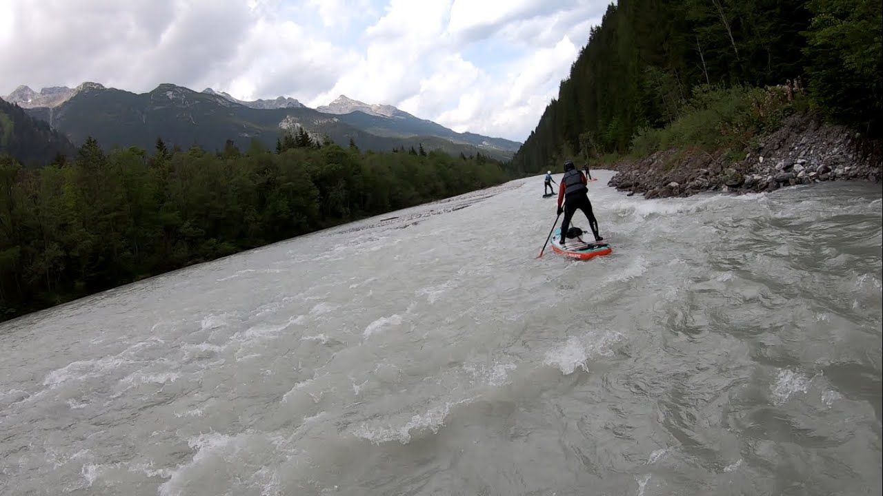 Lech Wildwasser SUP : Steeg - Häselgehr