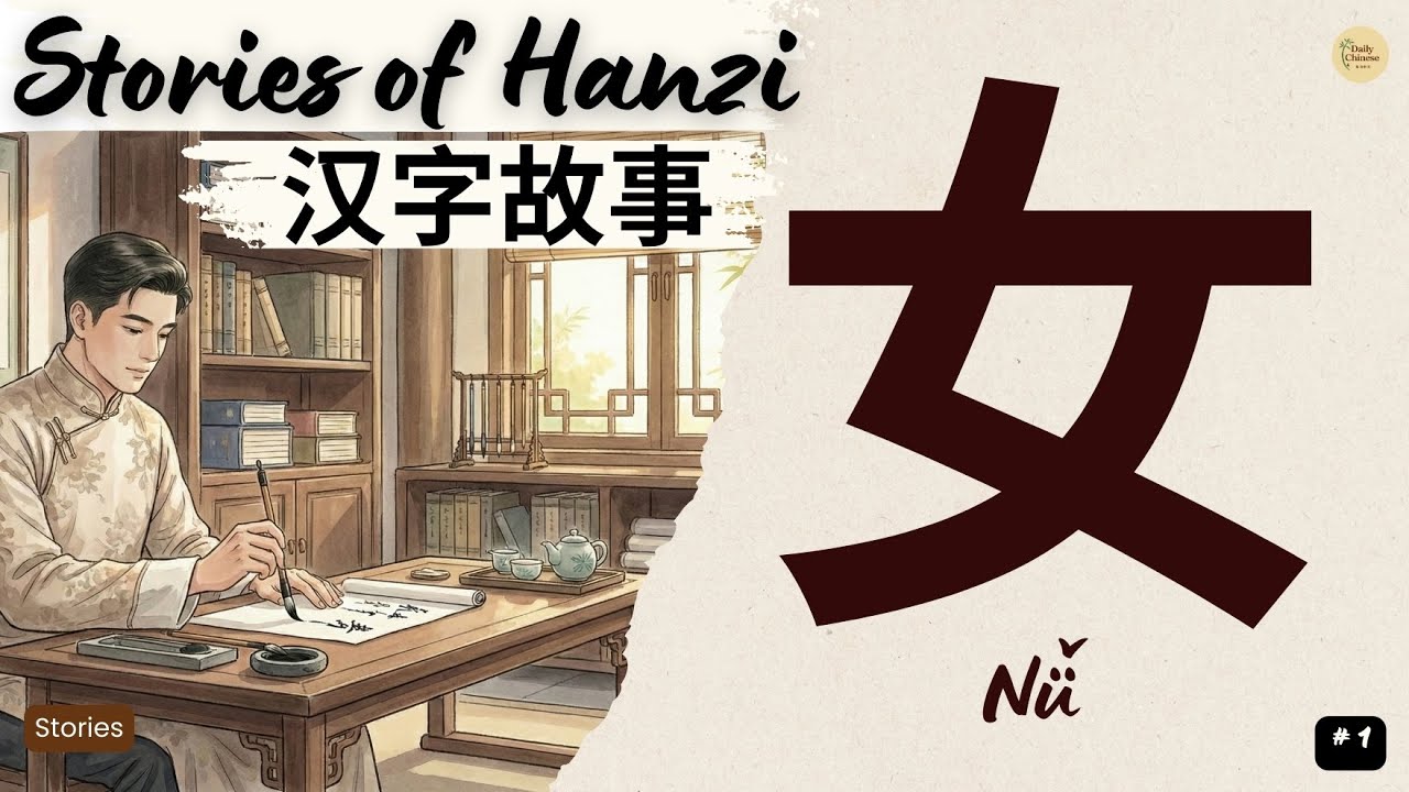 The Secret of 女 (Nǚ) - Woman/Female | Stories of Hanzi | #1