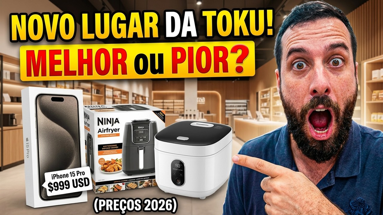 Compras Paraguai 2026: Toku Importados no novo andar do Antigo Shopping China, vale a pena? 🤔🇵🇾