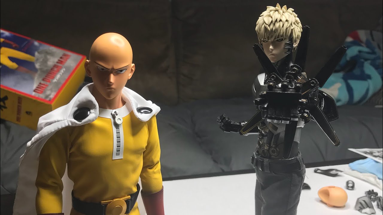 One-Punch Man Threezero Saitama And Genos Unboxing.