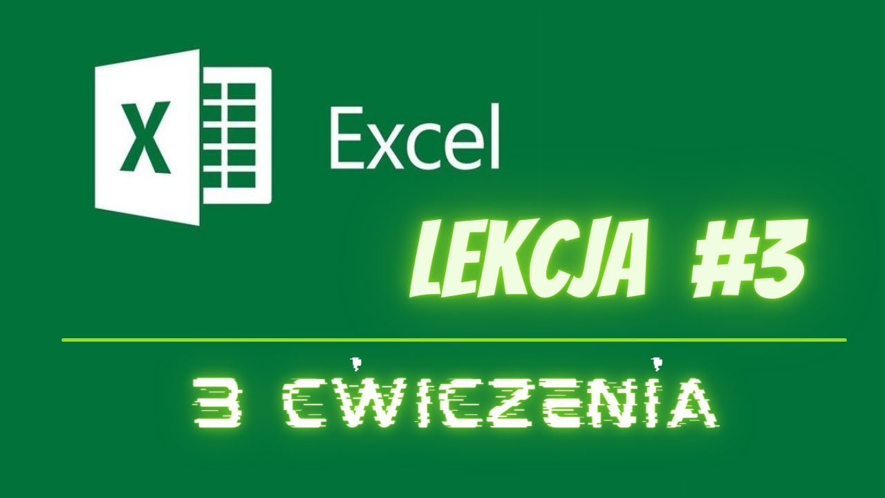 Arkusz Kalkulacyjny #3 Trzy ćwiczenia - zadania z rozw. - funkcje, wykresy, wyrażenia  - kurs Excel