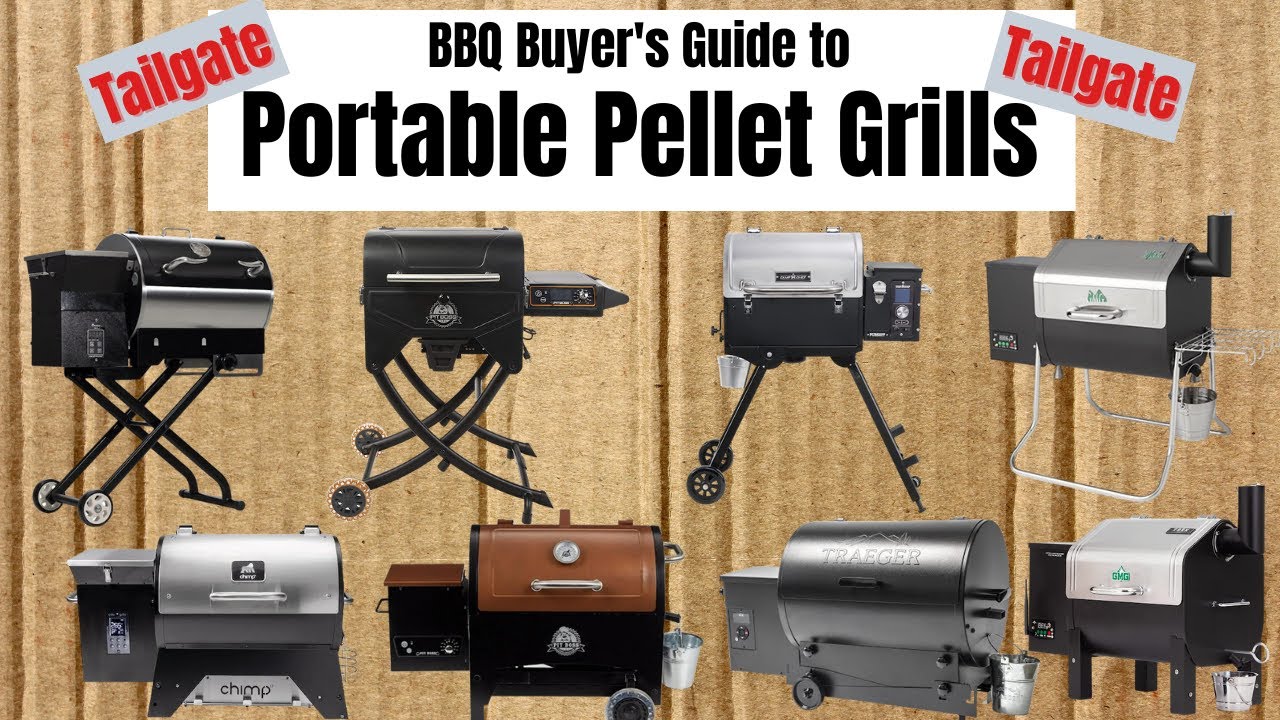BBQ Buyer's Guide to Portable Tailgater Pellet Grills