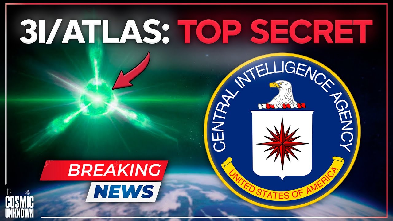 CIA Just Classified 3I/ATLAS as a National Threat | IT&rsquo;S NOT A COMET