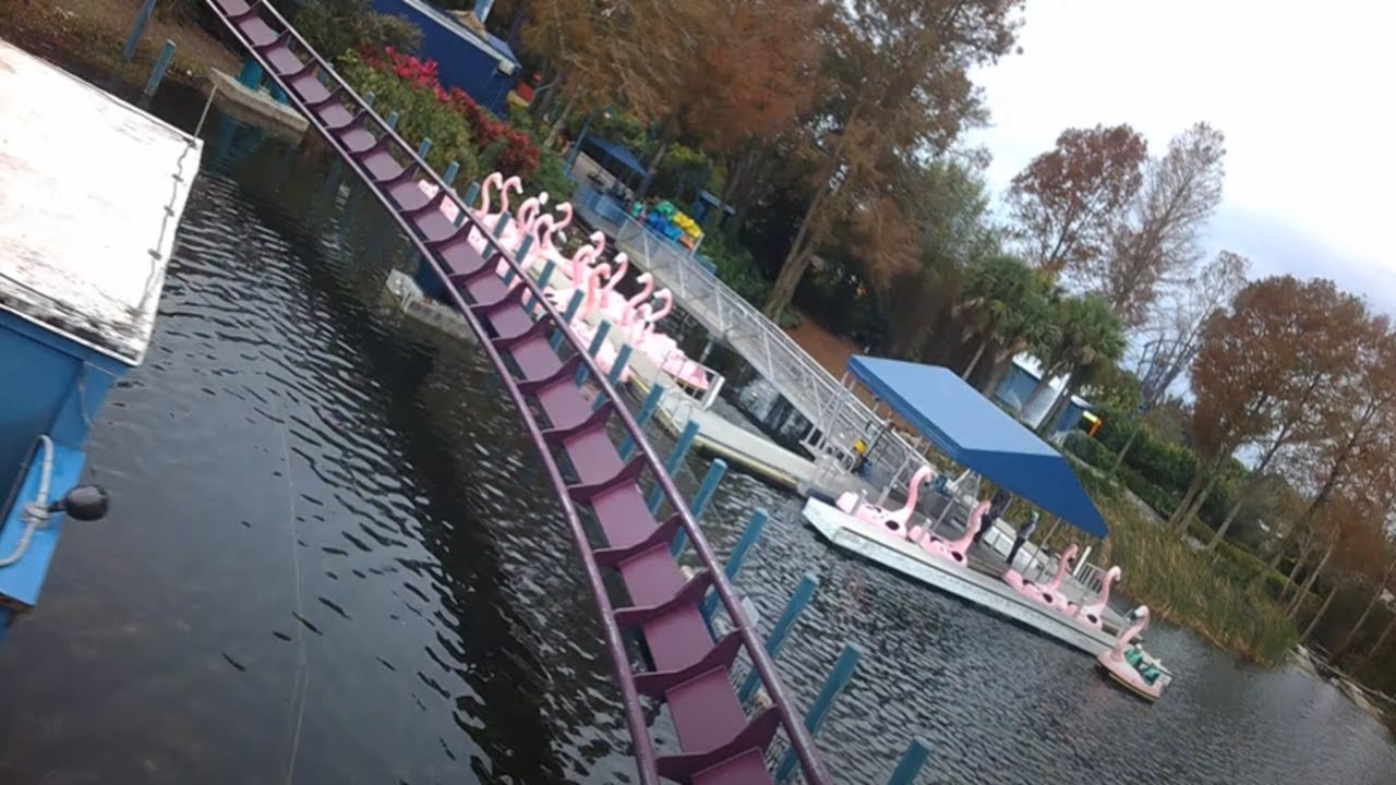 Mako - SeaWorld Orlando - Front Row (4K HD POV) - January 2024