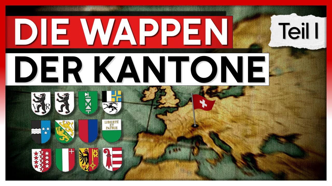 Schweizer Kantonswappen [Teil 1] | Vom Jura bis Appenzell