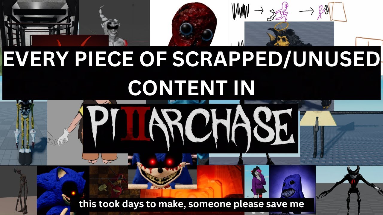 EVERY PIECE OF SCRAPPED/UNUSED CONTENT IN PILLAR CHASE 2