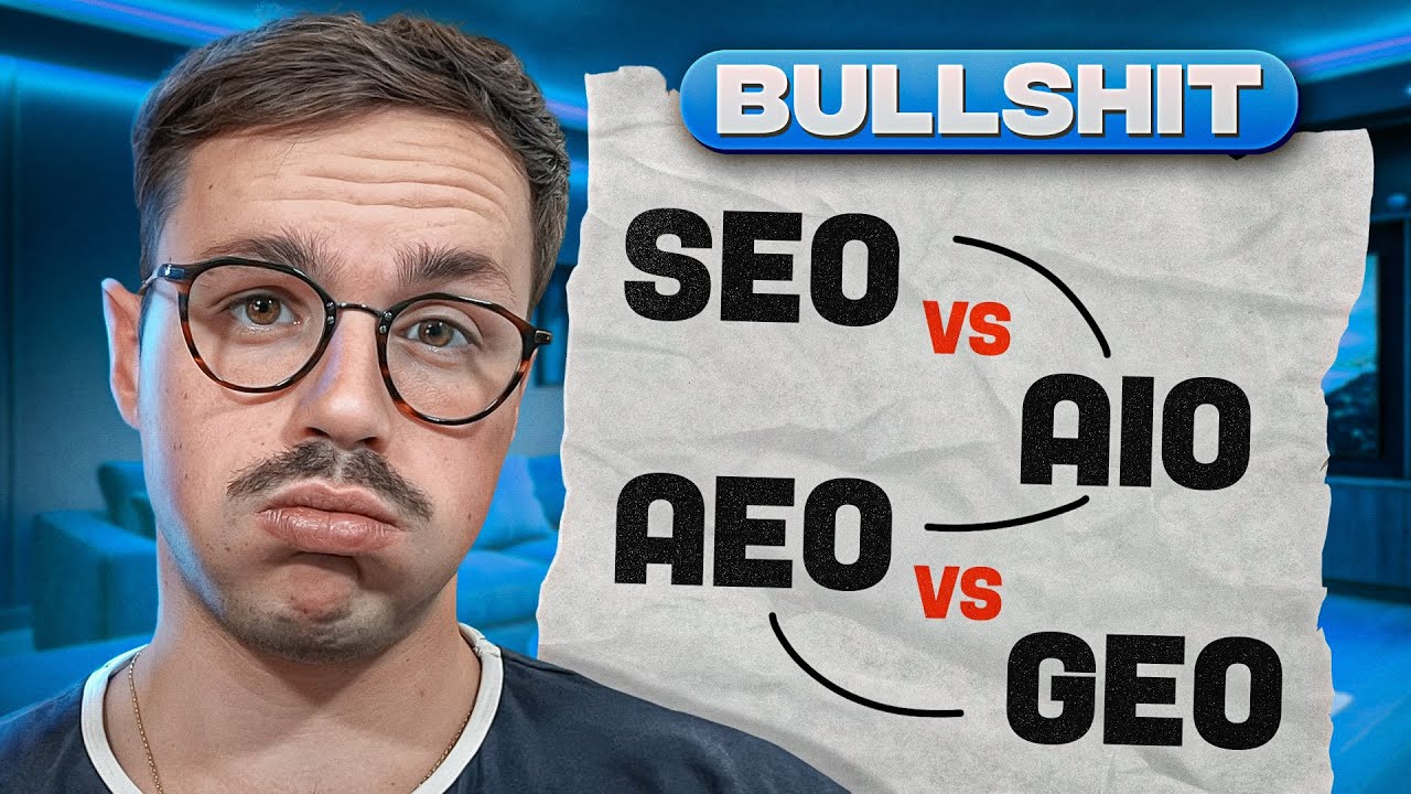 SEO vs AIO vs GEO vs AEO : Révolution ou Gros Bullshit ?