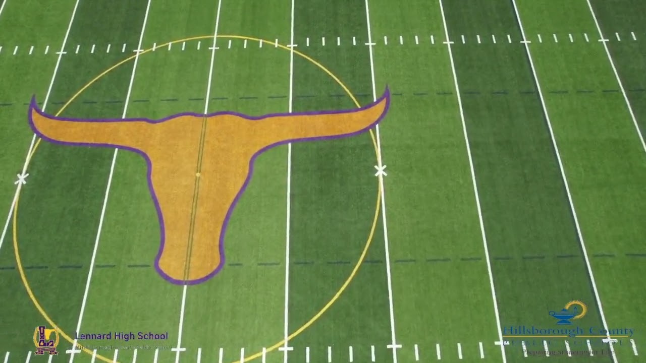 Lennard High School Athletic Complex Drone