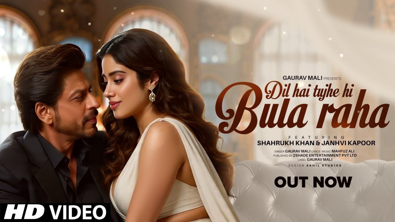 New Song | Dil Hai Tujhe Hi Bula Raha | Shahrukh Khan | Janhvi Kapoor | Hindi Song | New Song 2025