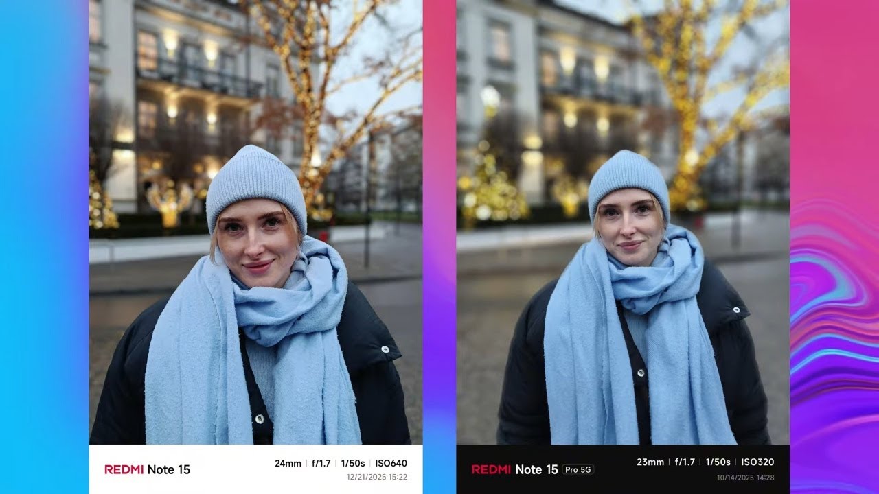 Redmi Note 15 vs Redmi Note 15 Pro Camera Comparison &ndash; Big Difference?