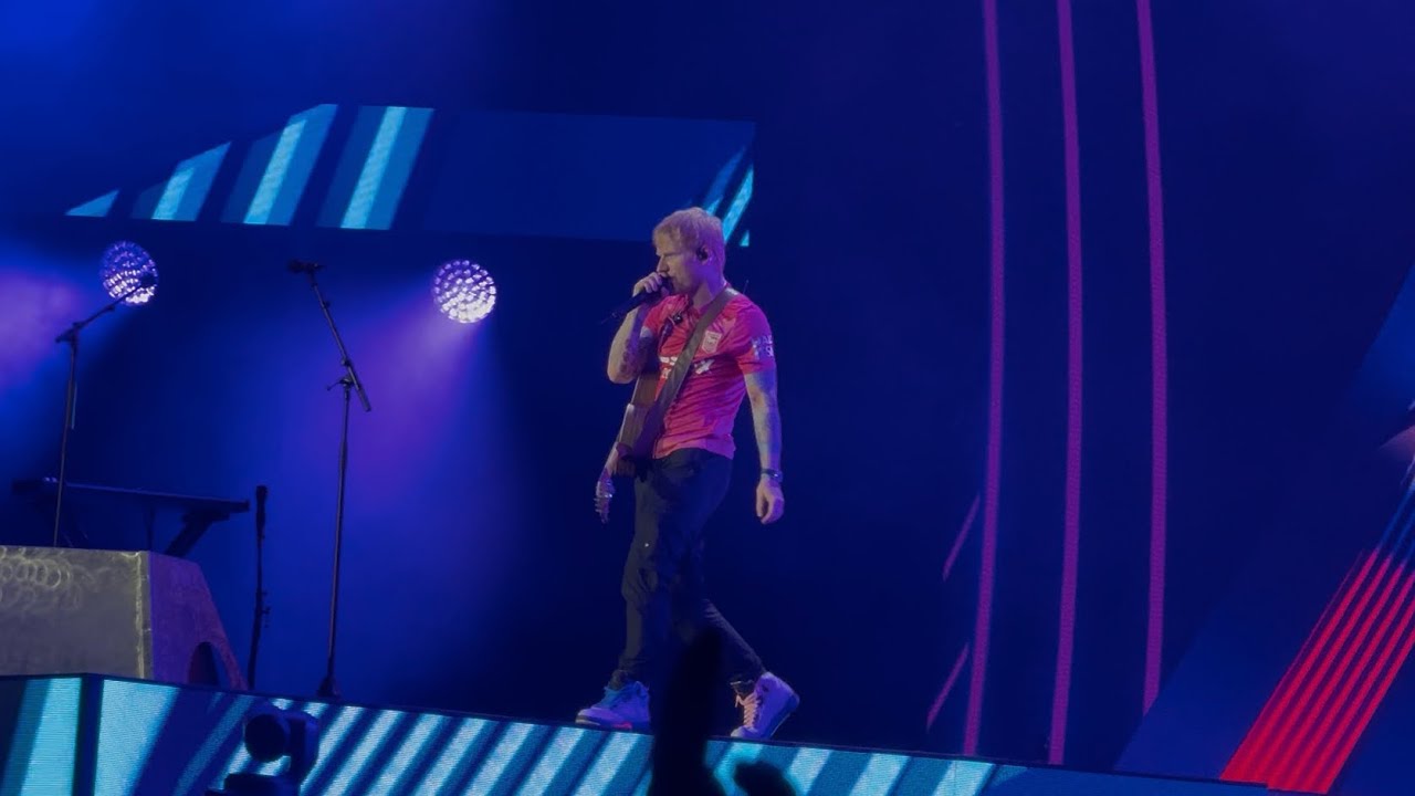 Ed Sheeran - Shape Of You - Live Ipswich Portman Road Stadium 11/07/25