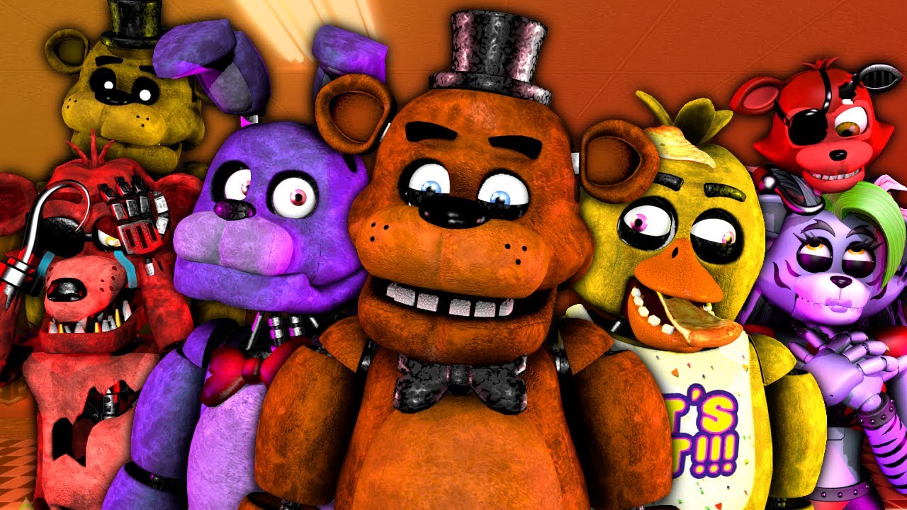 Gmod FNAF | Original Freddy And His Friends! [Marathon] [Parts 1-16]