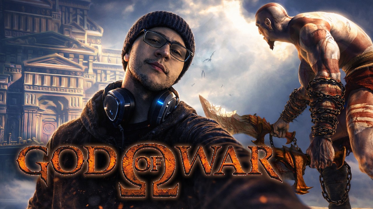 A SAGA COMPLETA DE KRATOS: DO 1 AO RAGNAROK AO VIVO - GOD OF WAR 1