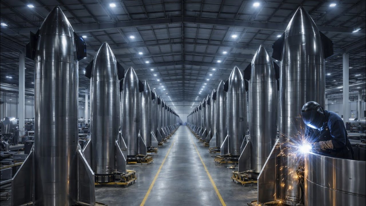 How SpaceX Builds Starship: From Raw Steel to Launch (Documentary)