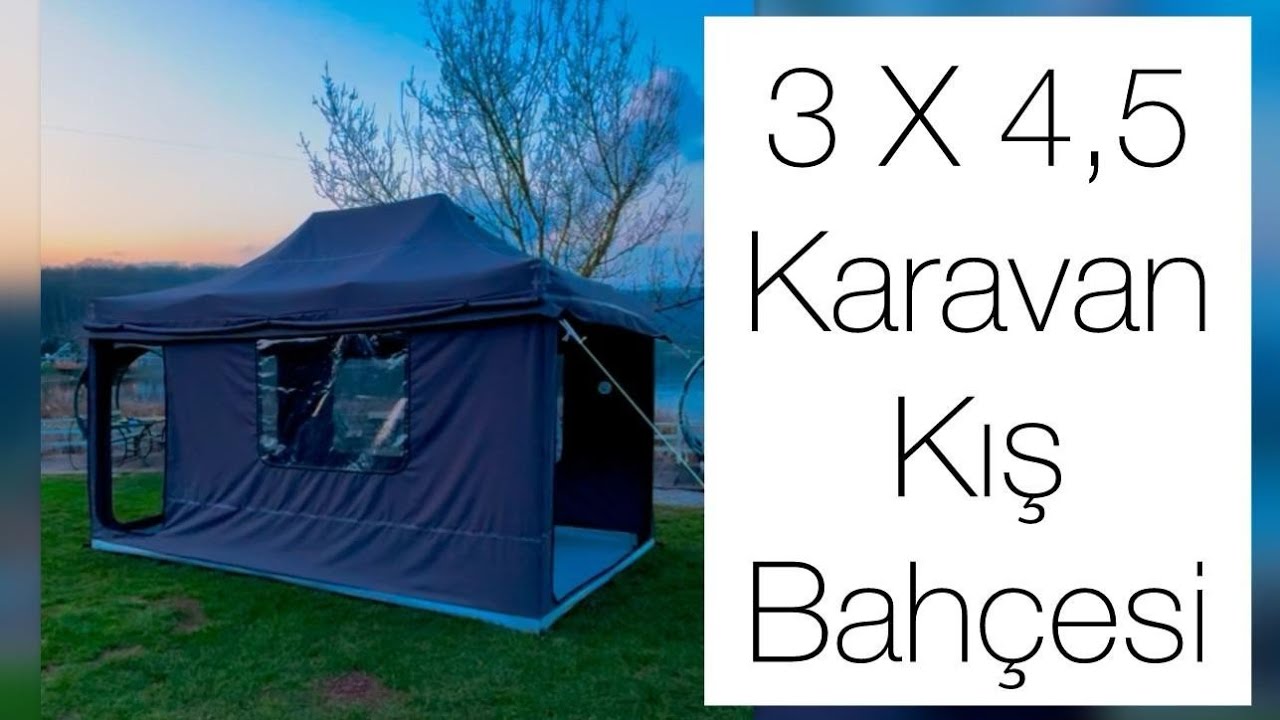 13,5 m² KARAVAN KIŞ BAHÇESİ