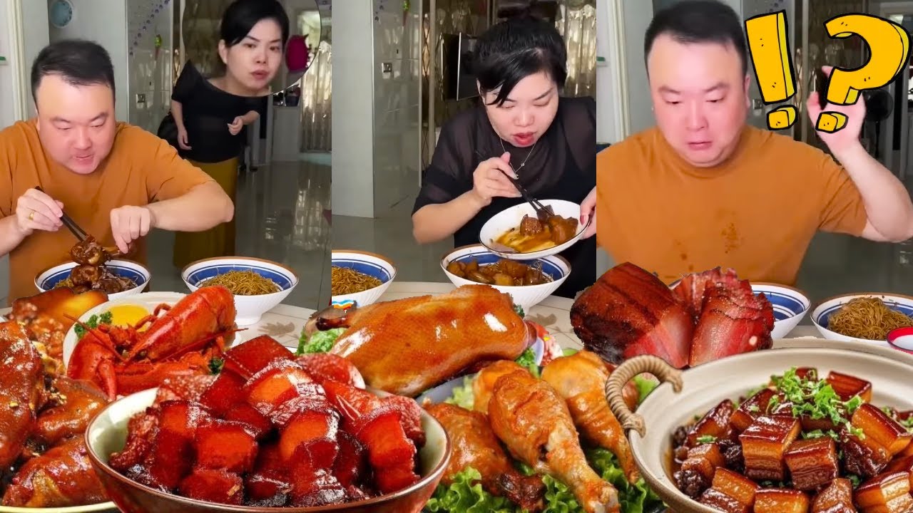 自私老公想要吃光所有的鸡腿，没想到肉都被我吃完了！这下他傻眼了！