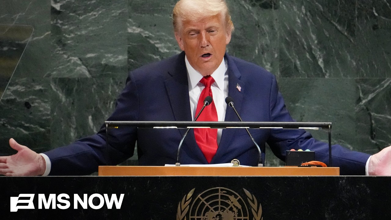 Trump to speak at U.N. General Assembly today in the shadow of Iran war, ahead of China talks