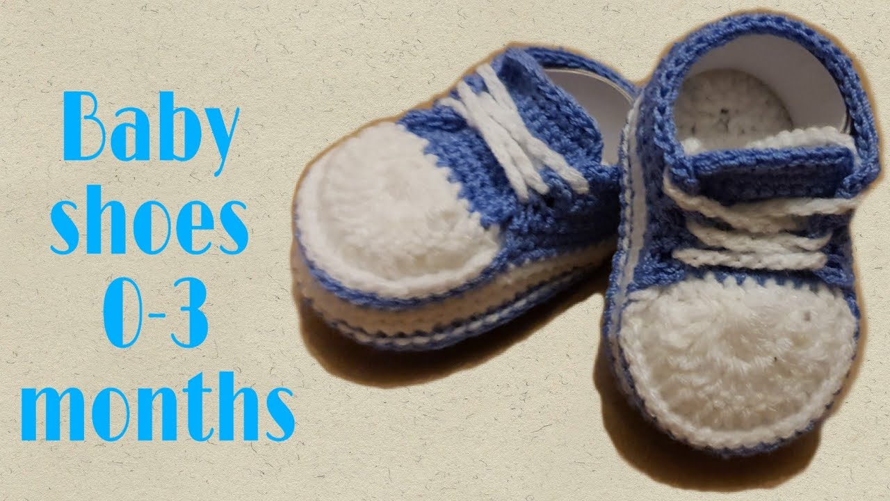 ถักรองเท้าเด็กด้วยไหมพรม Crochet baby shoes (English Subtitle) | Handcraft Around You