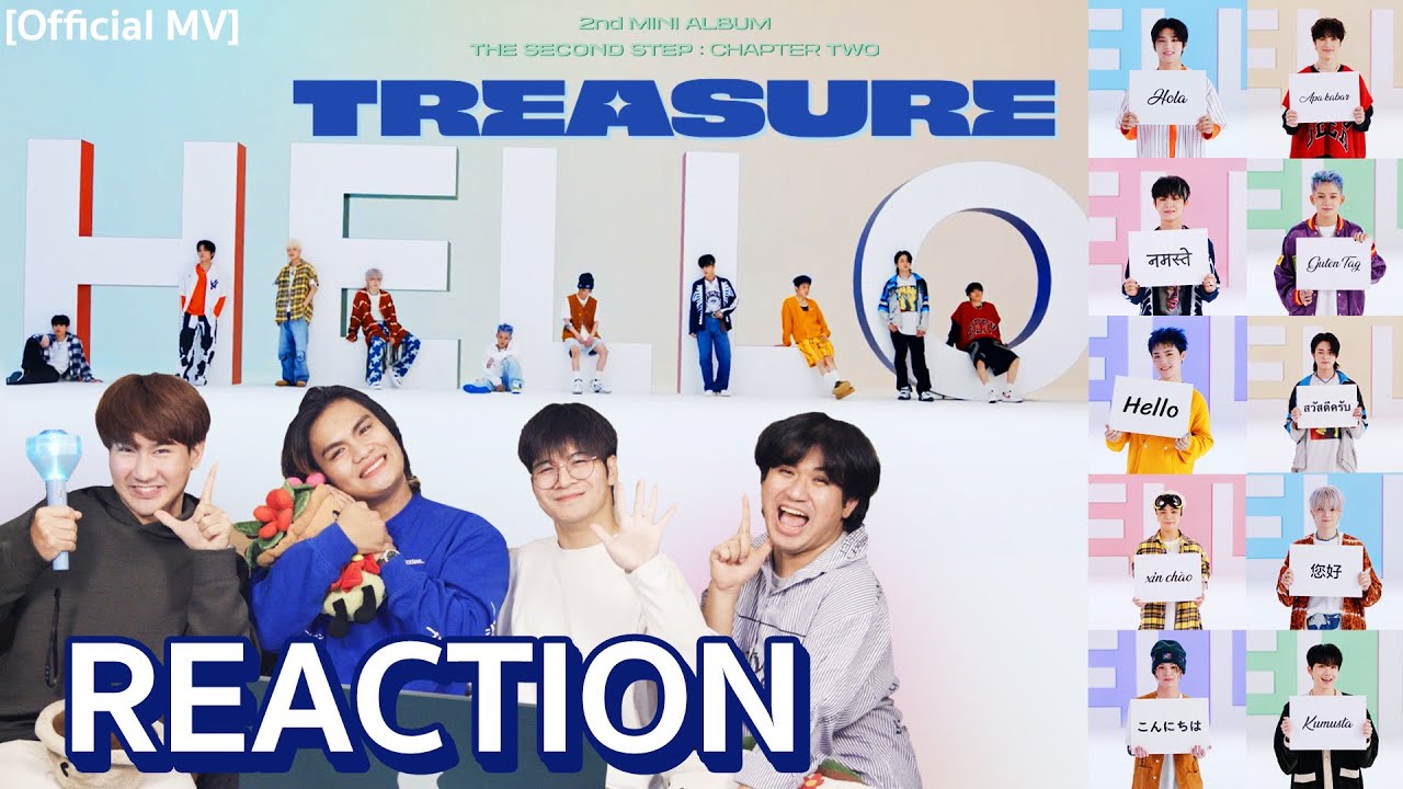 [K-POP REACTION] 🔷 TREASURE - HELLO + DANCE CHALLENGE (2nd ANNIVERSARY ) หนังหน้าโรง 🇹🇭