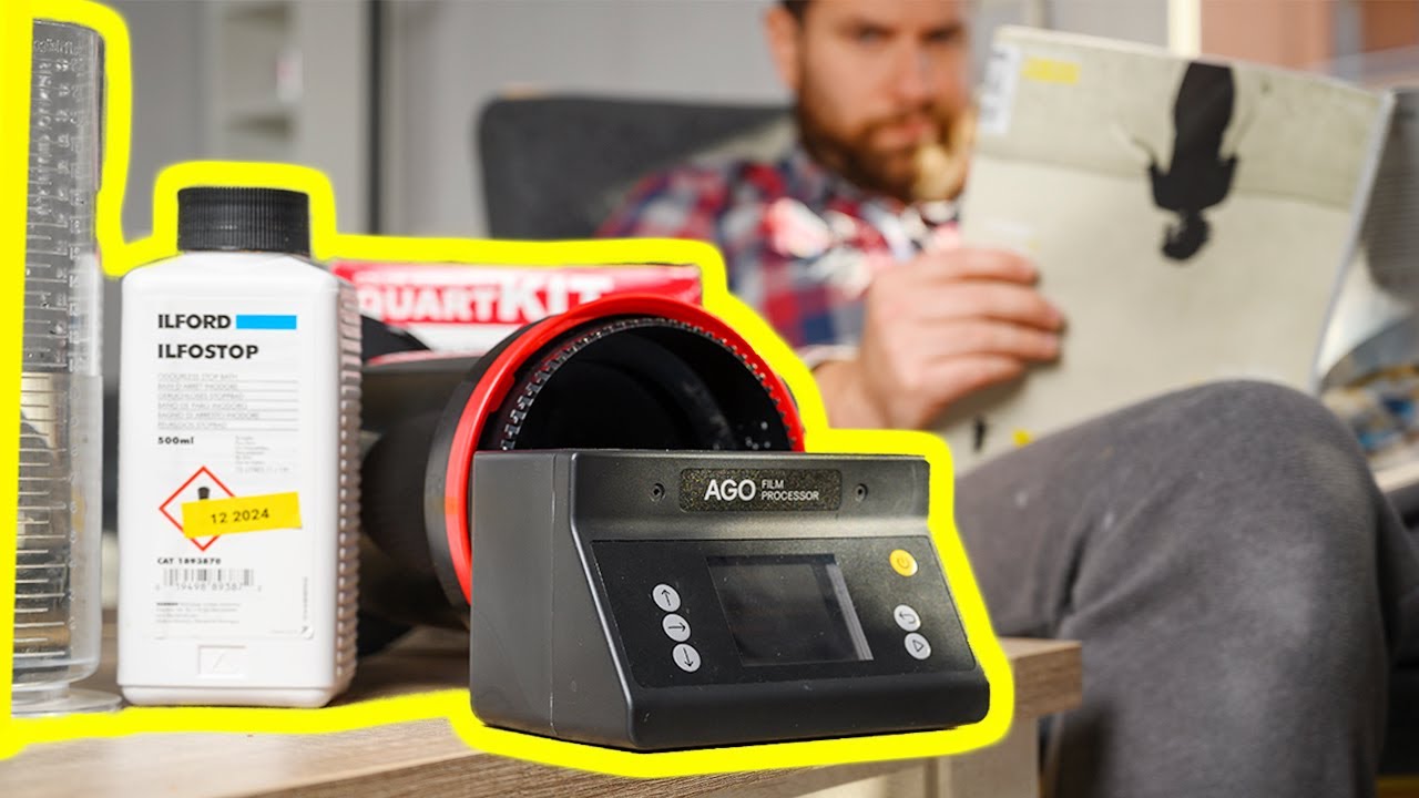 Développez vos films en mode RELAX : Le Test de l’AGO FILM PROCESSOR (et avec un bon thé !) 🎞️🍵