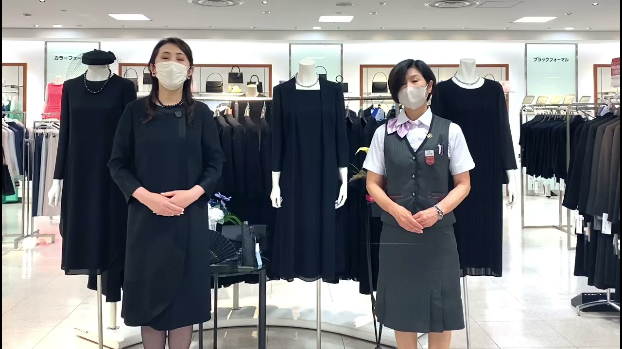 高崎髙島屋夏のブラックフォーマル
