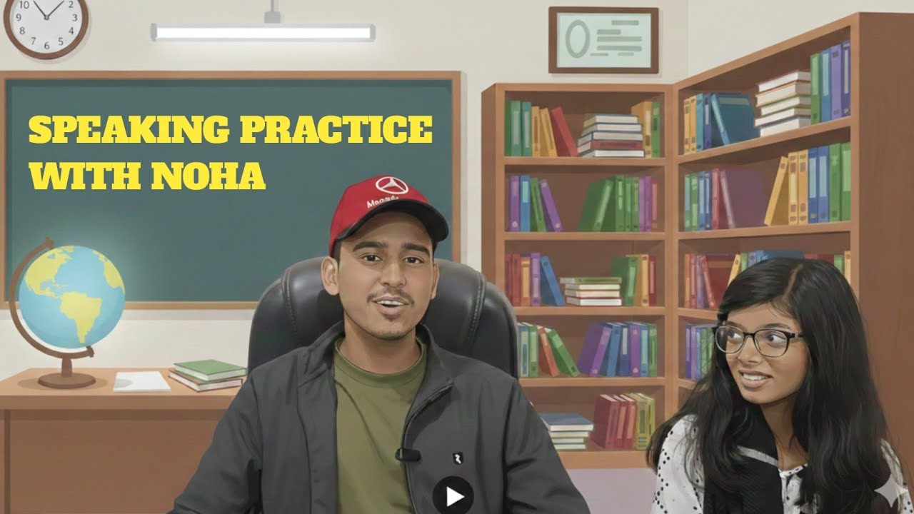 ||Speaking Practice|| With Student Noha (Introduce Yourself)