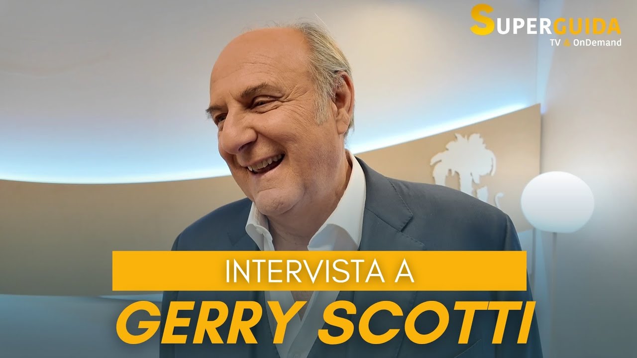 Gerry Scotti, intervista al Festival di Sanremo 2025 #gerryscotti