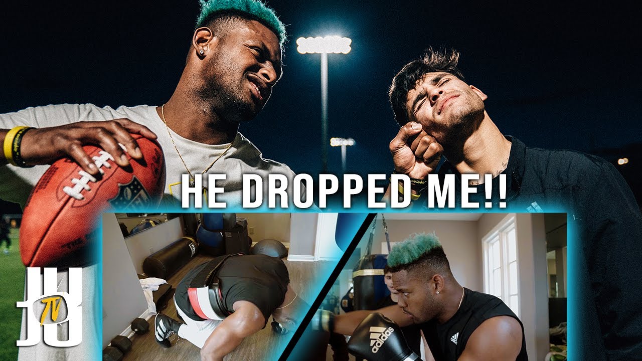 I Got Destroyed by Ryan Garcia in this Challenge... // JuJu Smith-Schuster Vlogs