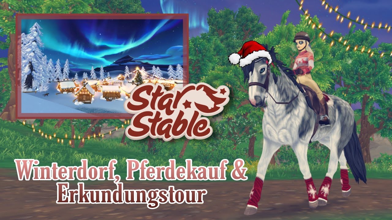 Heidrun kaufen, Weihnachtsdorf & Erkundungstour🎅🏻 | Star Stable