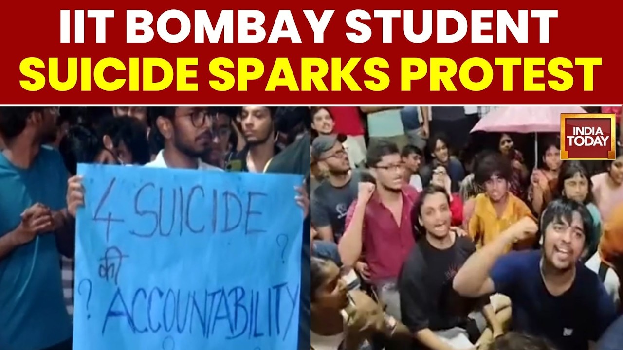 IIT Bombay Campus Stir After Student Suicide, Protesters Demand Director&rsquo;s Resignation | India Today