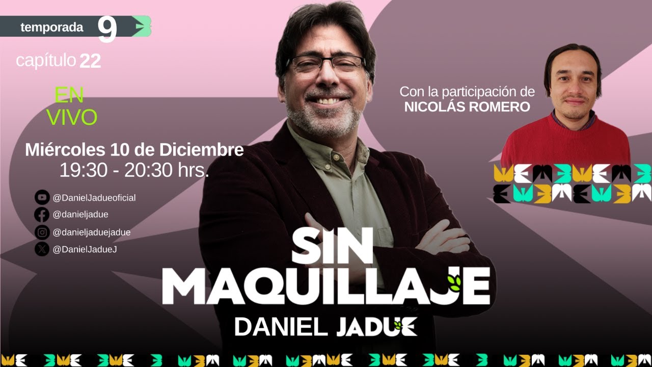 🟣 Mi&eacute;rcoles de #SinMaquillaje Temporada 9 Cap&iacute;tulo 22