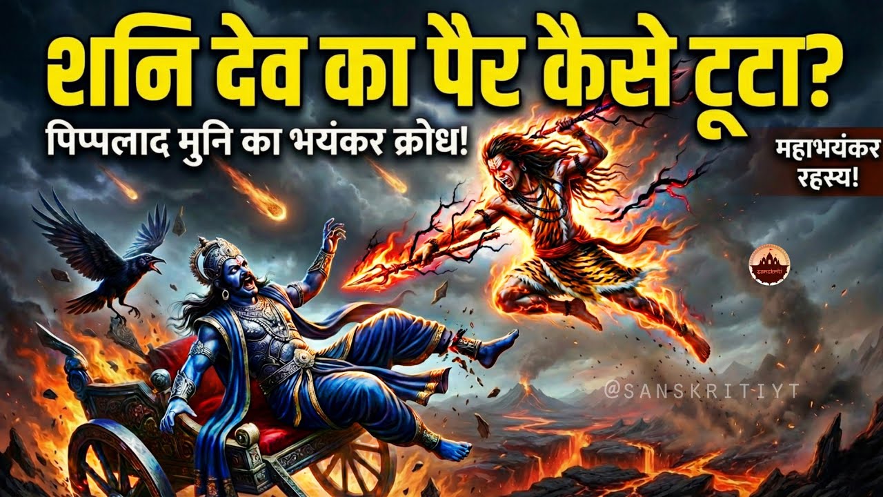 शनि देव भी कांप उठे थे शिव जी के इस अवतार को देखकर! 😱 Bhagwan Shiv ke Pippalada Avatar ki Katha